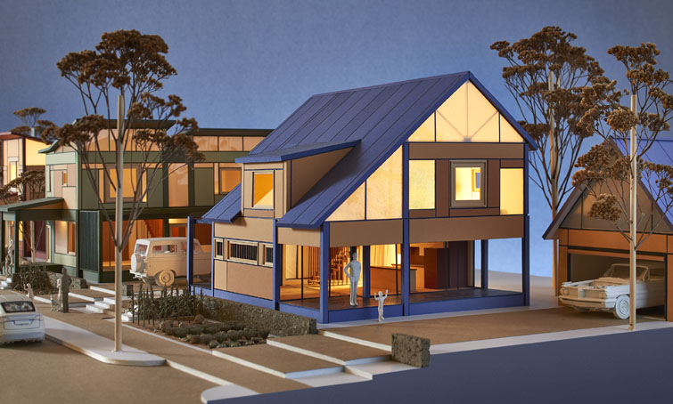 Loq-kit Neighborhood in Miniature 4